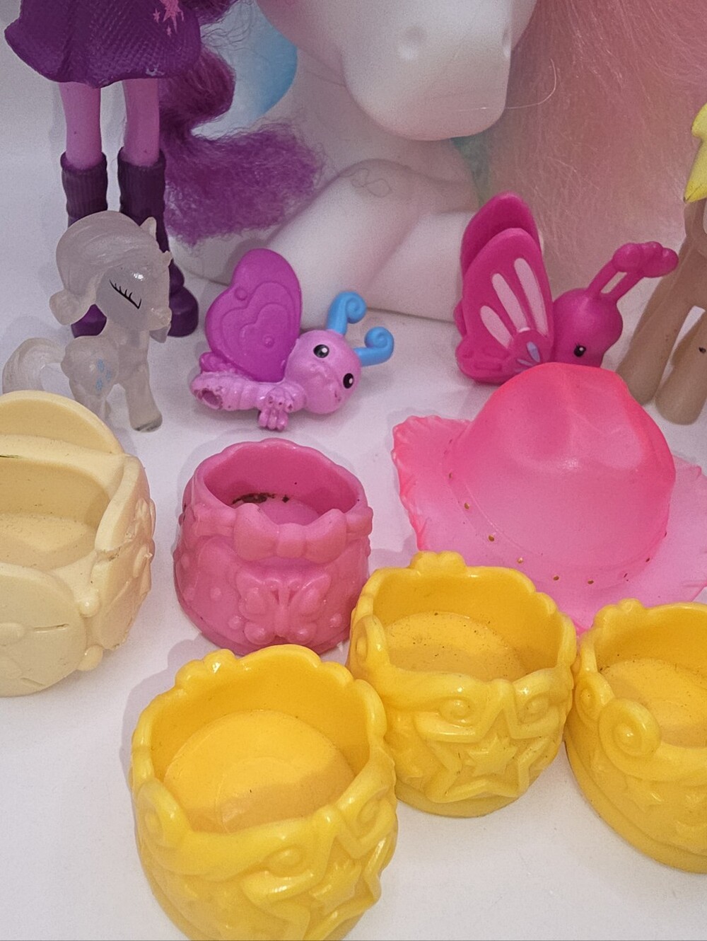 My Little Pony Mixed Lot Accessories Shoes Starshine Styling Head Butterfly - Picture 2 of 5